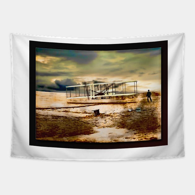 Kitty Hawk Tapestry by rgerhard