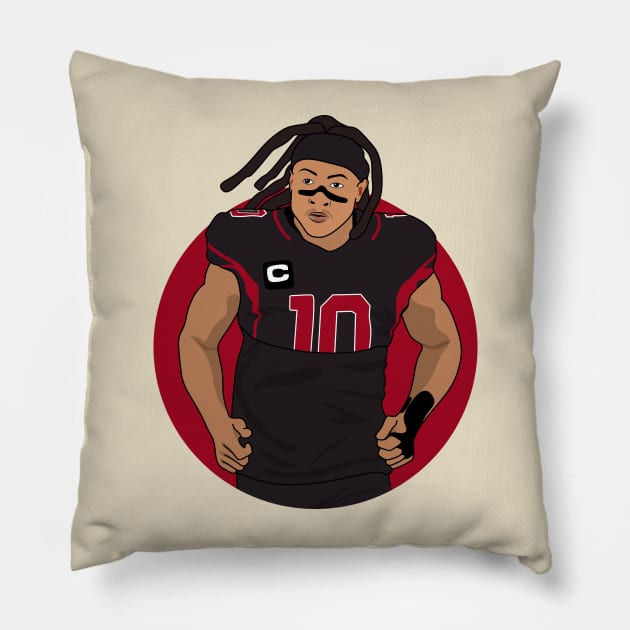 Hopkins the widereceiver Pillow by rsclvisual