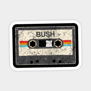 kurniamarga vintage cassette tape Bush Magnet