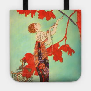 Art Deco 1920s Vintage Lady Tote