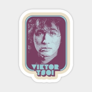 Viktor Tsoi  - Kино́ - Retro 80s Fan Design Magnet