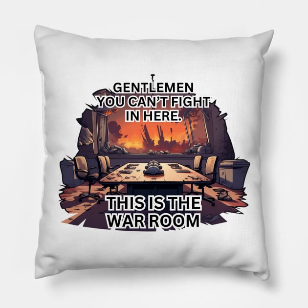 This is the war room Pillow by Riverside-Moon