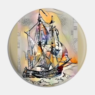 Brigantine Pin