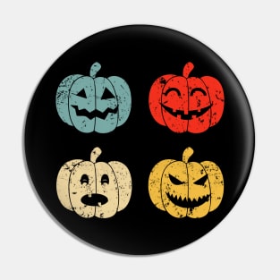 Vintage JackoLantern Carvings Pin