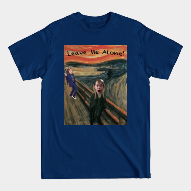 Disover Home Alone Scream and Edvard Munch Scream Scene - The Scream Home Alone Movie Munch - T-Shirt