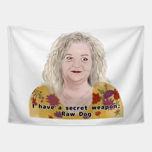 baby girl Lisa - secret weapon Tapestry