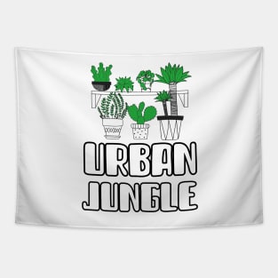 Urban Jungle Tapestry