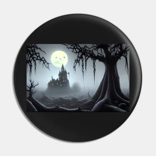 Landscape in the moonlight Pin