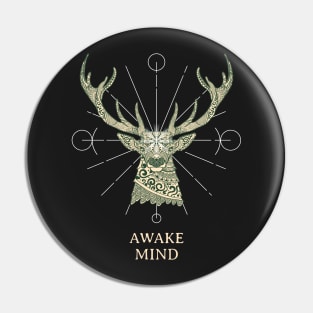 Elk Spirit Guide Pin