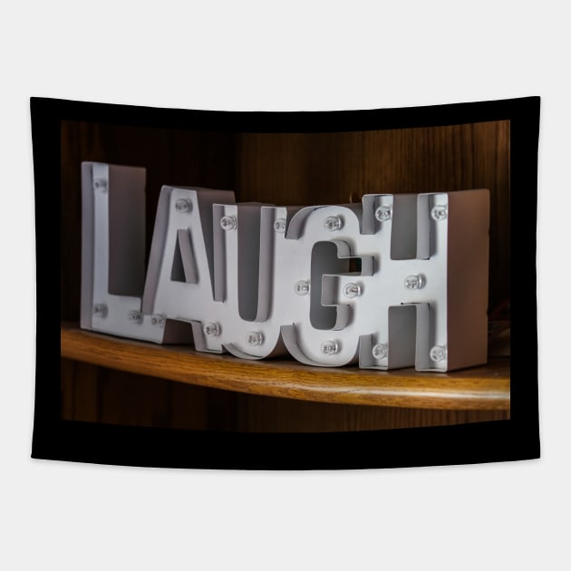 LAUGH Tapestry by rturnbow