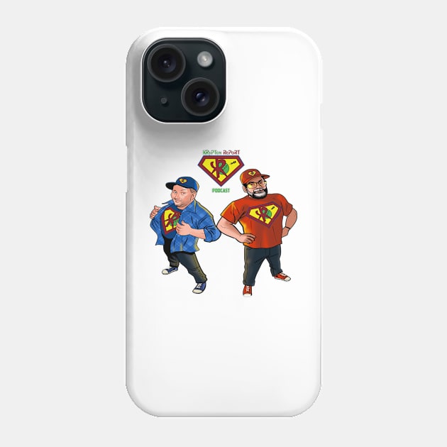 New Logo Transparent Phone Case by Krypton Report Podcast 