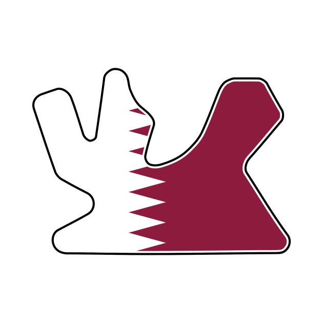 Losail International Circuit [flag] by sednoid