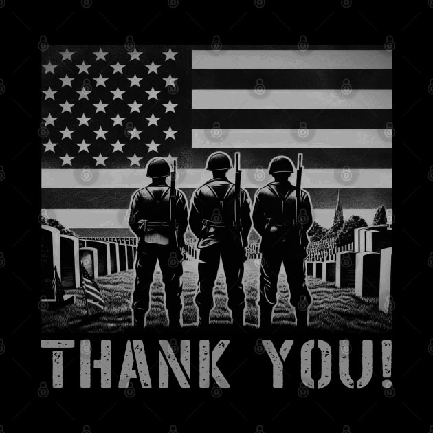 Thank You Veterans by Etopix