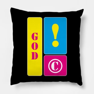 I believe in god Pillow