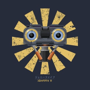 Johnny 5 Retro Japanese Short Circuit T-Shirt