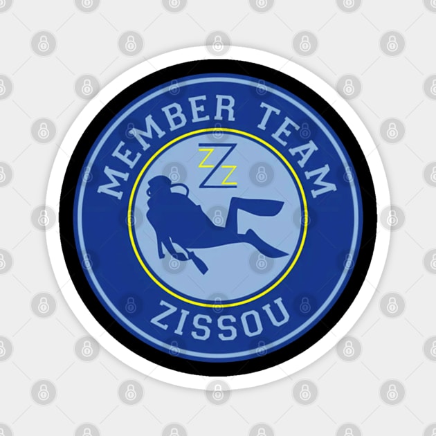 Member Team Zissou Magnet by Ink Lines