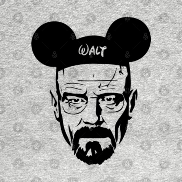 walter white disney shirt