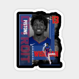 Detroit Pistons James Wiseman 13 Magnet