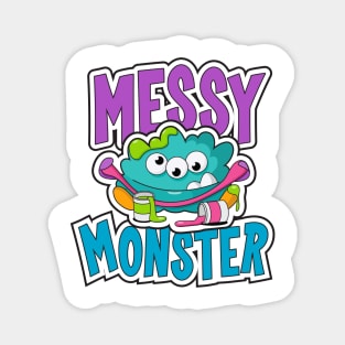 Messy Monster Magnet