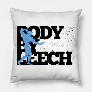 Body By Leech - Blue Pillow