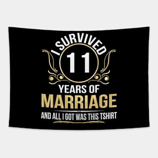 I Survived 11 Years Of Marriage Wedding And All I Got Was This Tapestry