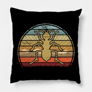 Ant Sunset Pillow