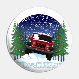 Wrangler Christmas Pin