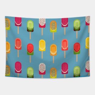 Fruit popsicles - Blue Tapestry