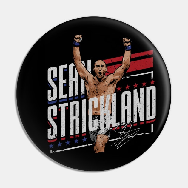 Sean Strickland Stars Pin by ganisfarhan