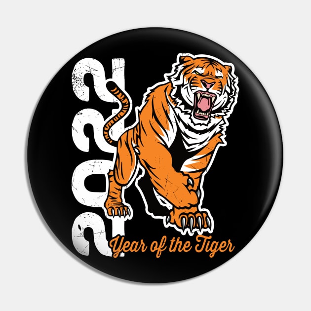 Year of the Tiger 2022 Pin by RadStar