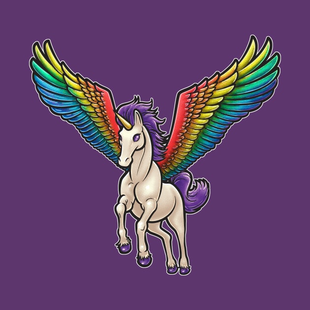 Pegasus Unicorn by DerryProducts