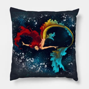 Mermaid deep Pillow