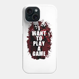 SAW X Tobin Bell as John Kramer movie graphic design poster Phone Case