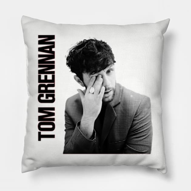 Tom grennan Pillow by shadowNprints