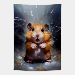 Shocked Hamster Tapestry