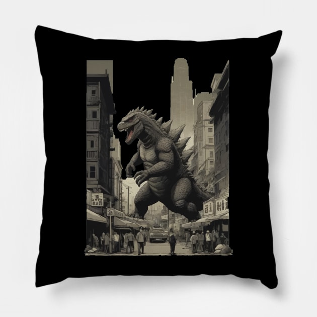 Godzilla Pillow by ahmadist