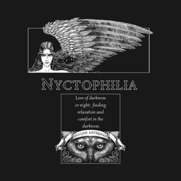 Nyctophilia for Lovers of the Night by Vintage Crow Studios