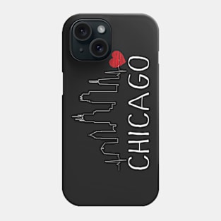 Chicago Lifeline (white) Phone Case