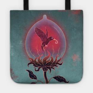 Flower Bird Tote