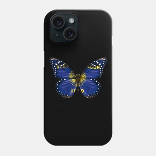 Oregon Flag Butterfly - Gift for Oregonian From Oregon OR Phone Case