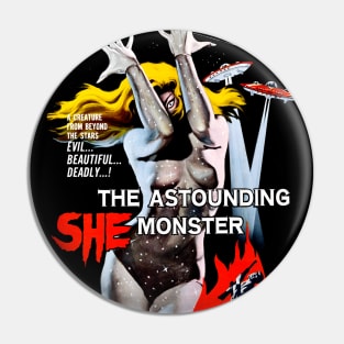 The Astounding She Monster (1958) Pin