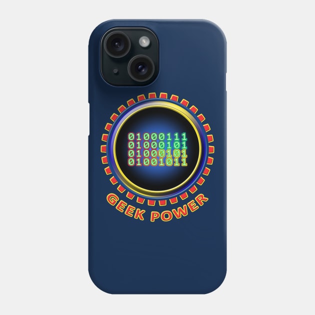 Geek Power Phone Case by Gaspar Avila