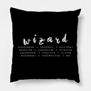 Wizard Dungeons and Dragons | D&D | DnD Gifts | RPG Gifts Pillow