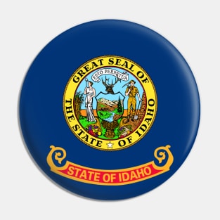 Flag of Idaho Pin