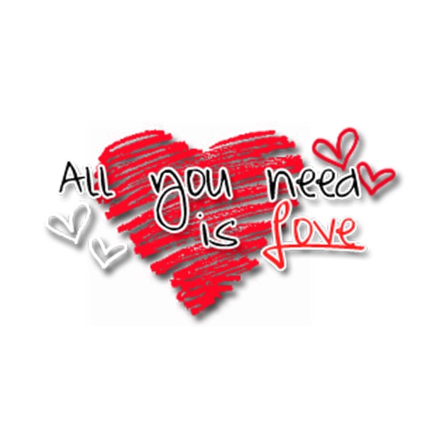 All You Need Is Love by Abir's Store