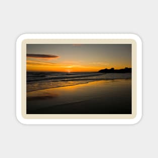 Super September Seaton Sluice Sunrise Magnet