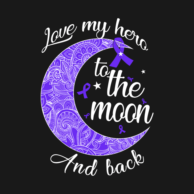 love lupus hero to the moon by TeesCircle