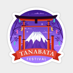Tanabata Mt Fuji Magnet