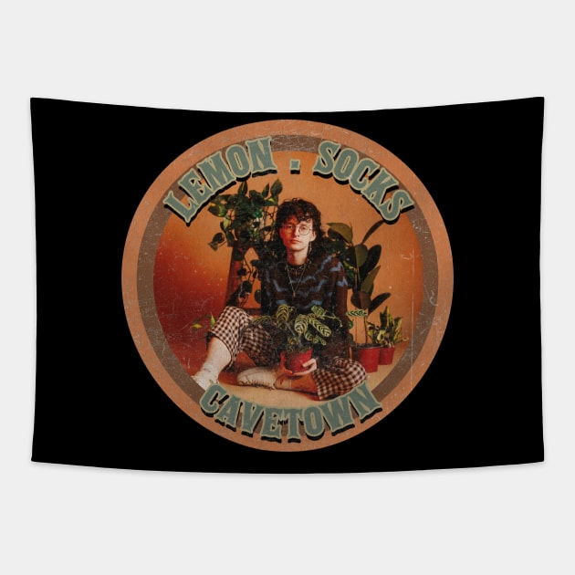 Cavetown - Lemon boy // Vintage Look aesthetic art Tapestry by penCITRAan