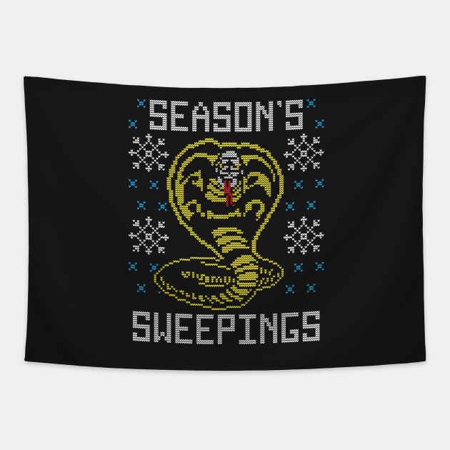 Season's Sweepings Tapestry by CoDDesigns